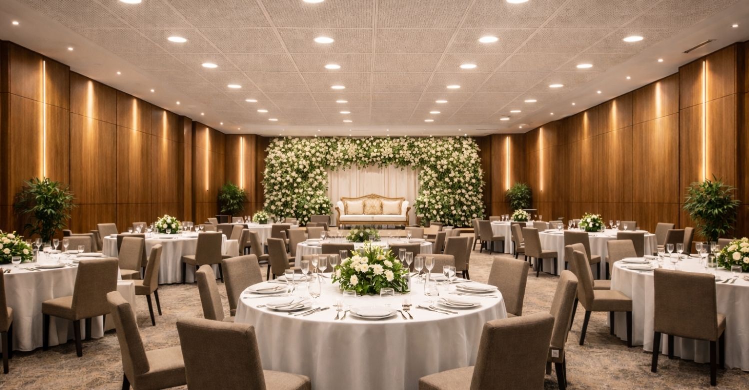 Banquet hall soundproofing